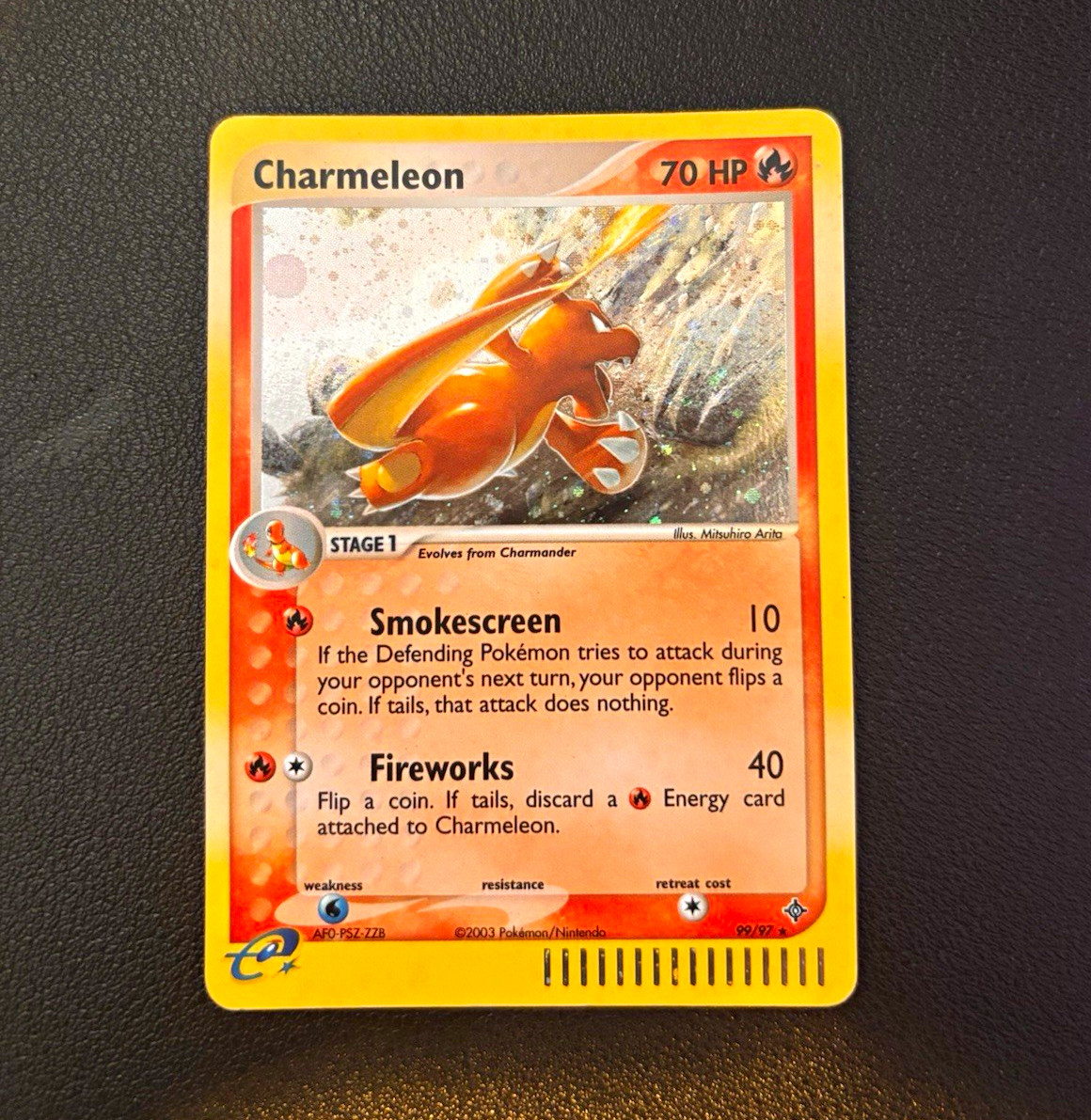Charmeleon 99/97 Secret Rare Holo EX Dragon English