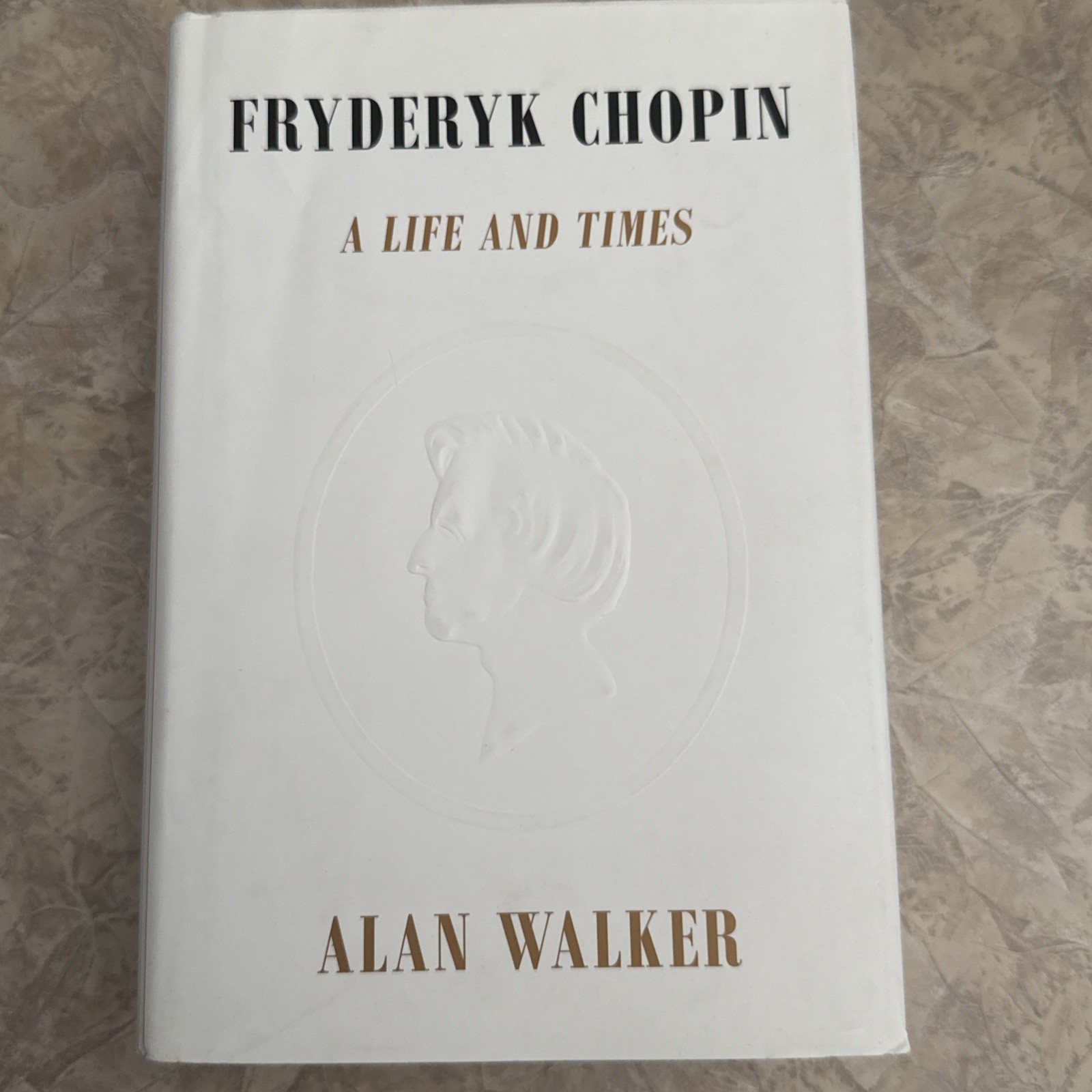 Fryderyk Chopin A Life and Times Alan Walker 2018 1st Edition Hardcover DJ