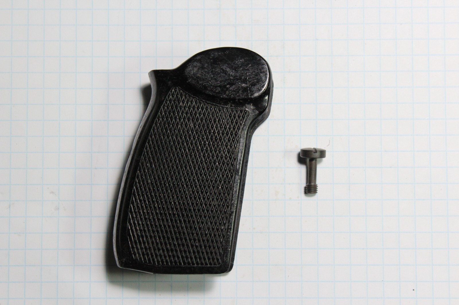 East German Bakelite Makarov Pistol Grip with Screw