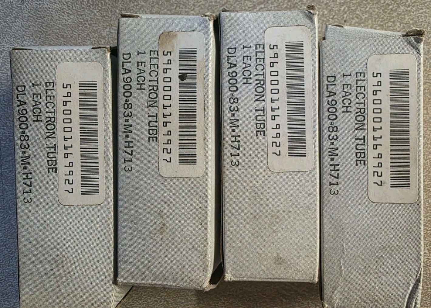 6V6GT Tube Quad GE NOS Tested 6V6GT Tube Quad GE NOS Tested