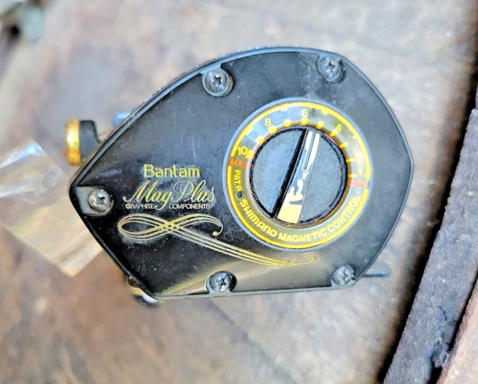 Beautiful Vintage Shimano Bantam Mag Plus BMP 150X Japan 5:1 High Speed Reel Beautiful Vintage Shimano Bantam Mag Plus BMP 150X Japan 5:1 High Speed Reel