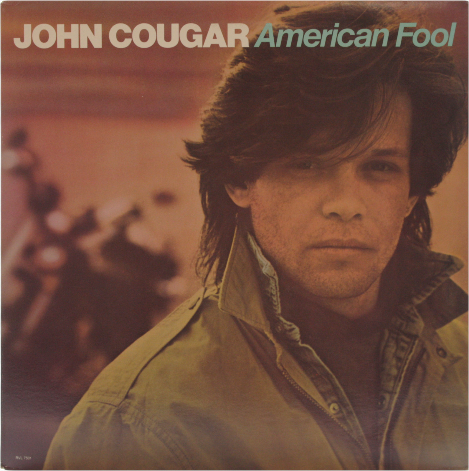 JOHN COUGAR MELLENCAMP American Fool USED 1982 LP Rock Vinyl Record RIVA-7501
