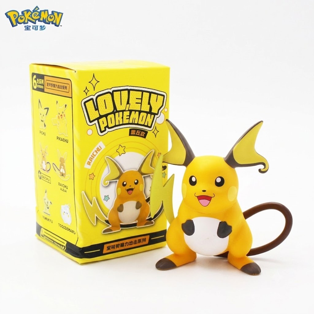 Langbowang Lovely Pokemon Series Figure - Raichu