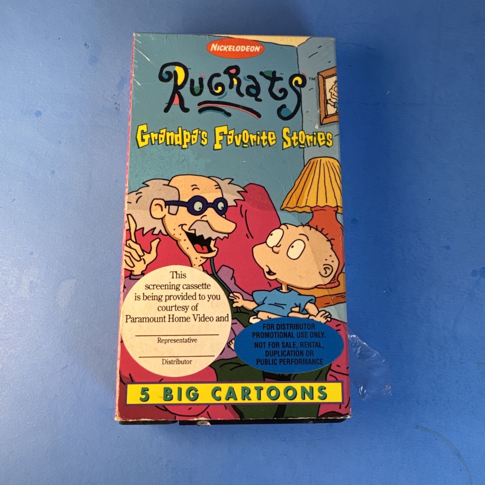 HTF Rugrats Grandpa’s Favorite Stories VHS Promo Screener Copy Nickelodeon Rare HTF Rugrats Grandpa’s Favorite Stories VHS Promo Screener Copy Nickelodeon Rare