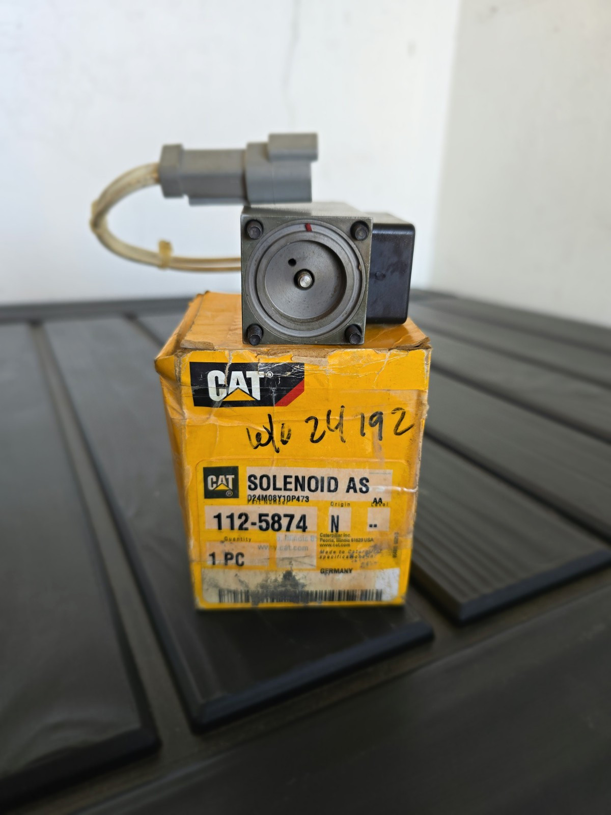 ​CAT Genuine Caterpillar Solenoid Assembly 112-5874 / 1125874 24V New In Box 