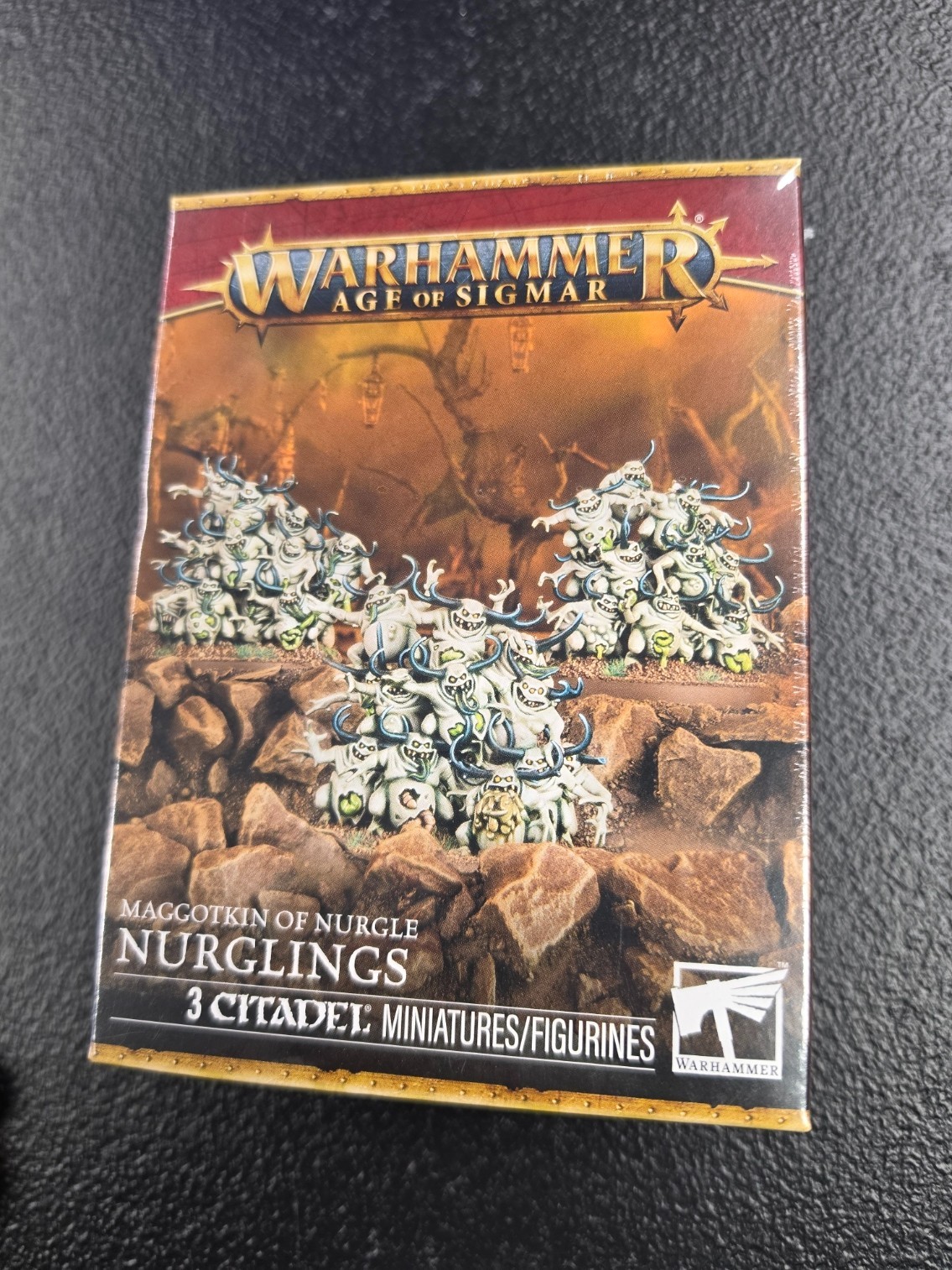 Games Workshop Warhammer 40000 Age of Sigmar Maggotkin of Nurgle Nurglings... Games Workshop Warhammer 40000 Age of Sigmar Maggotkin of Nurgle Nurglings...