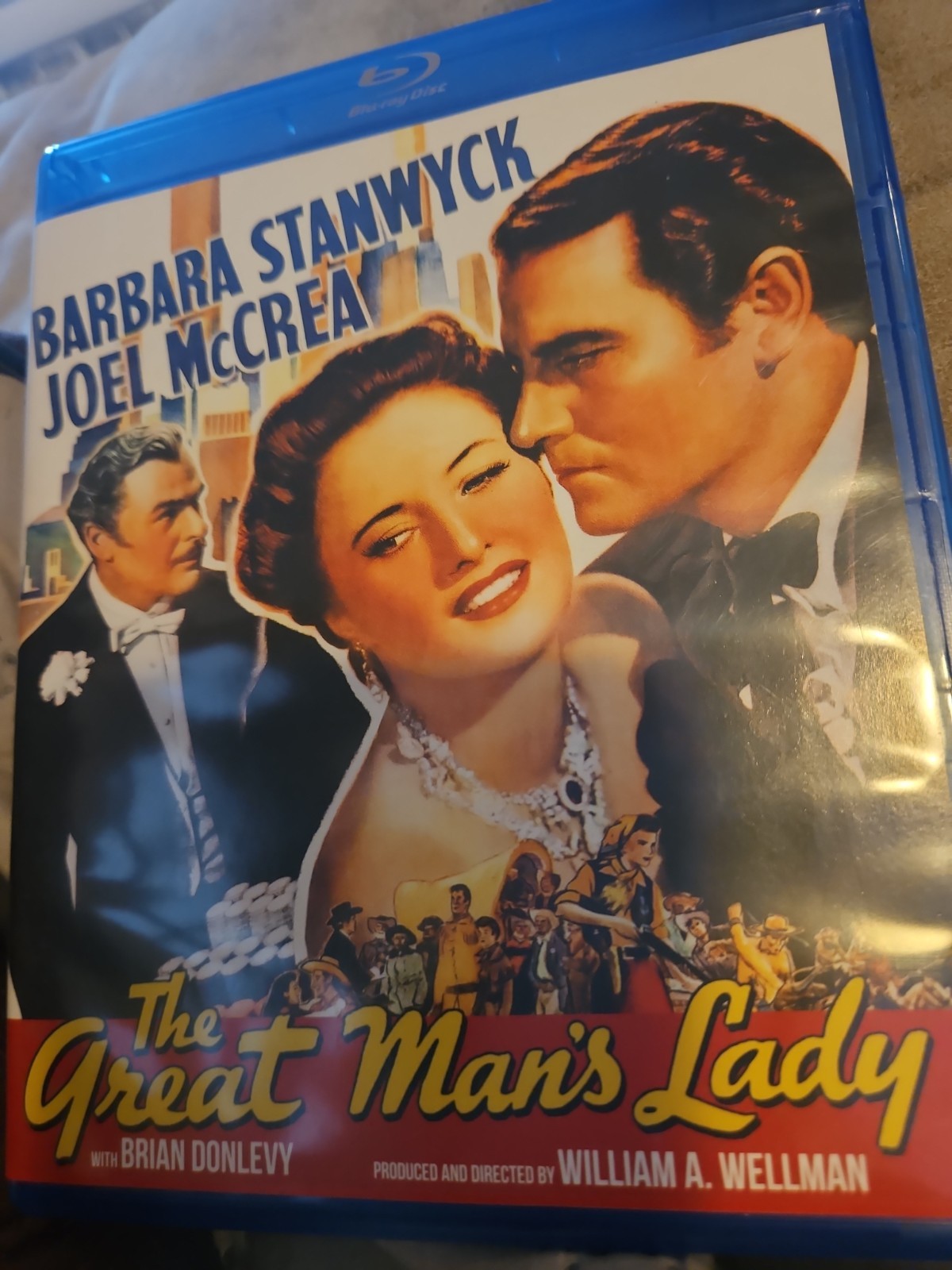 The Great Man\'s Lady(Blu-ray1942) (B&W) Barbara Stanwyck,Joel McCrea KINO LORBER