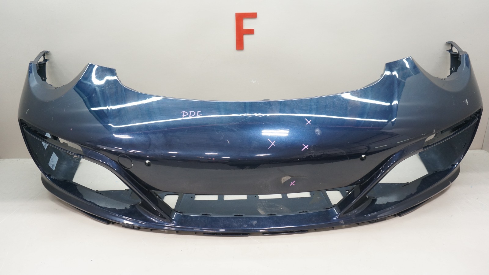 2017-2019 PORSCHE CARRERA 991 911 FRONT BUMPER COVER OEM 991.505.311.12