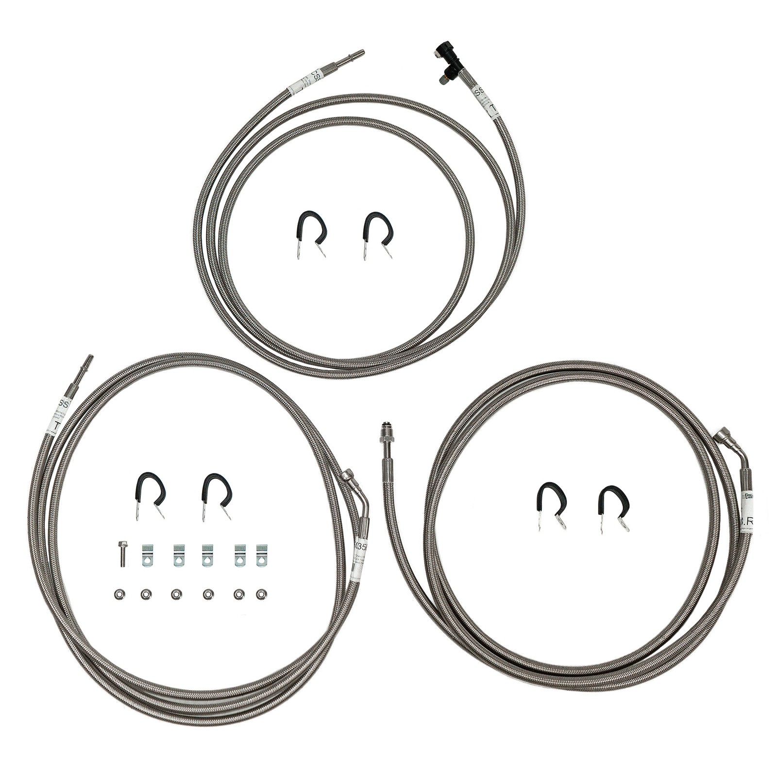 Fits 1997-2005 Buick Century Quick Fix Fuel Lines Braided Stainless QFF0035SS