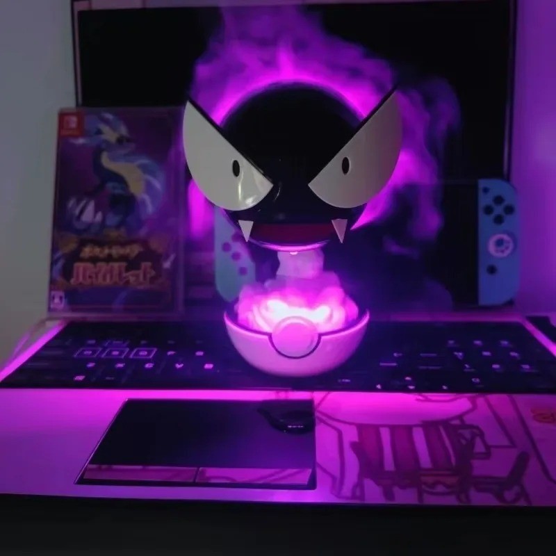 Gastly Humidifier Figure Water Replenishing Spray Toy & Unique Gift Decor Gastly Humidifier Figure Water Replenishing Spray Toy & Unique Gift Decor