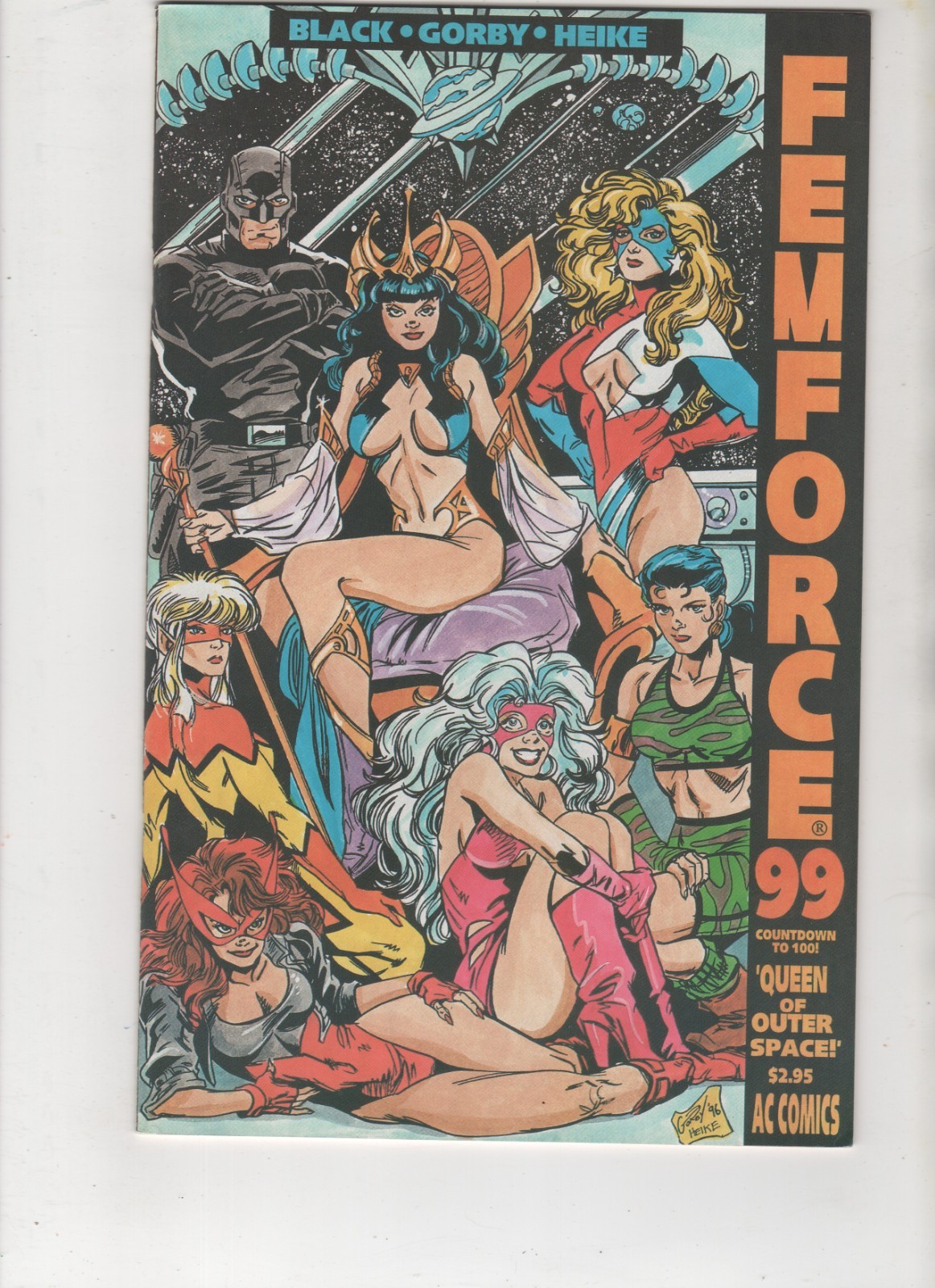 Femforce #99, GGA, Low Print Run, HTF, VF/NM 9.0, 1st Print, 1996, See Scans