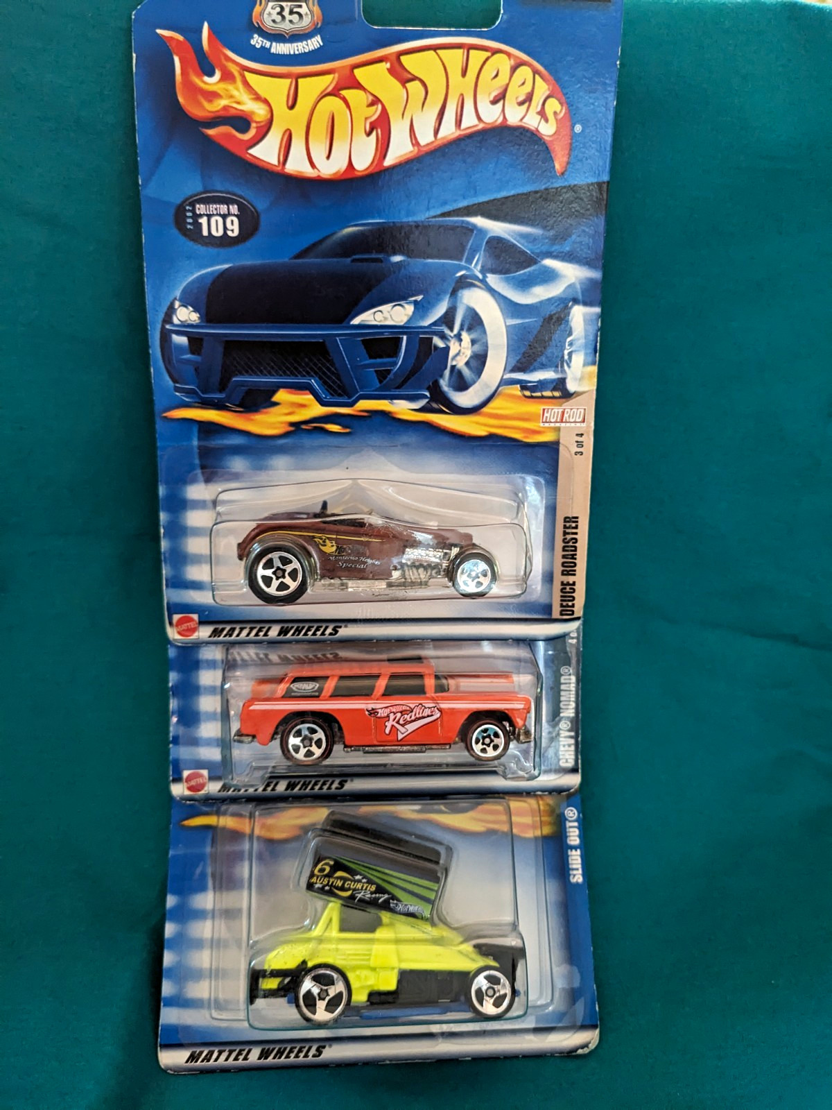 Vintage Hot Wheels Vehicles: Slide Out, Deuce Roadster, Chevy Nomad Vintage Hot Wheels Vehicles: Slide Out, Deuce Roadster, Chevy Nomad