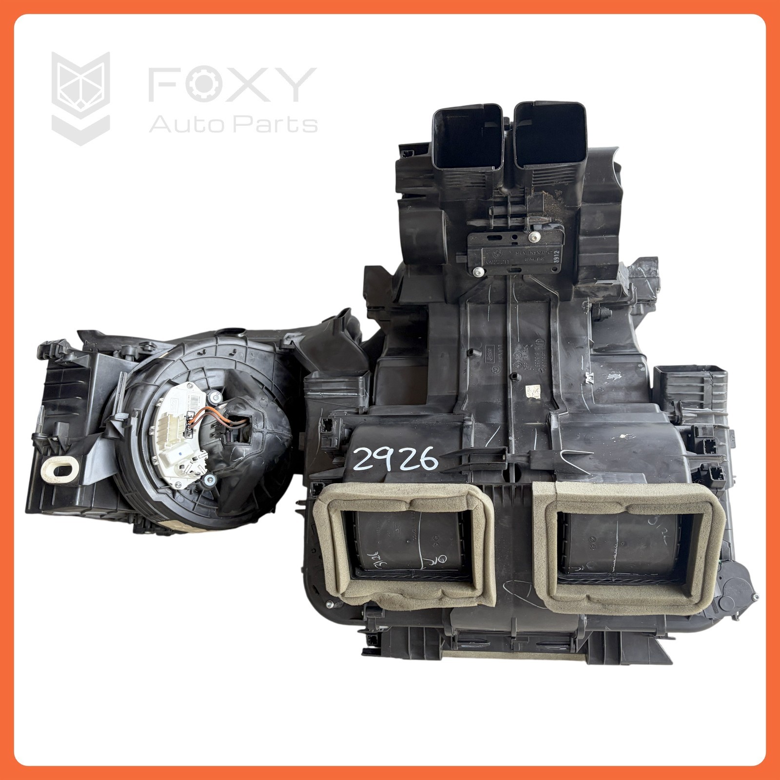 07-12 BMW X5 X6 E70 E71 E72 HVAC AC Blower Heater Core Housing Case Assembly OEM 07-12 BMW X5 X6 E70 E71 E72 HVAC AC Blower Heater Core Housing Case Assembly OEM