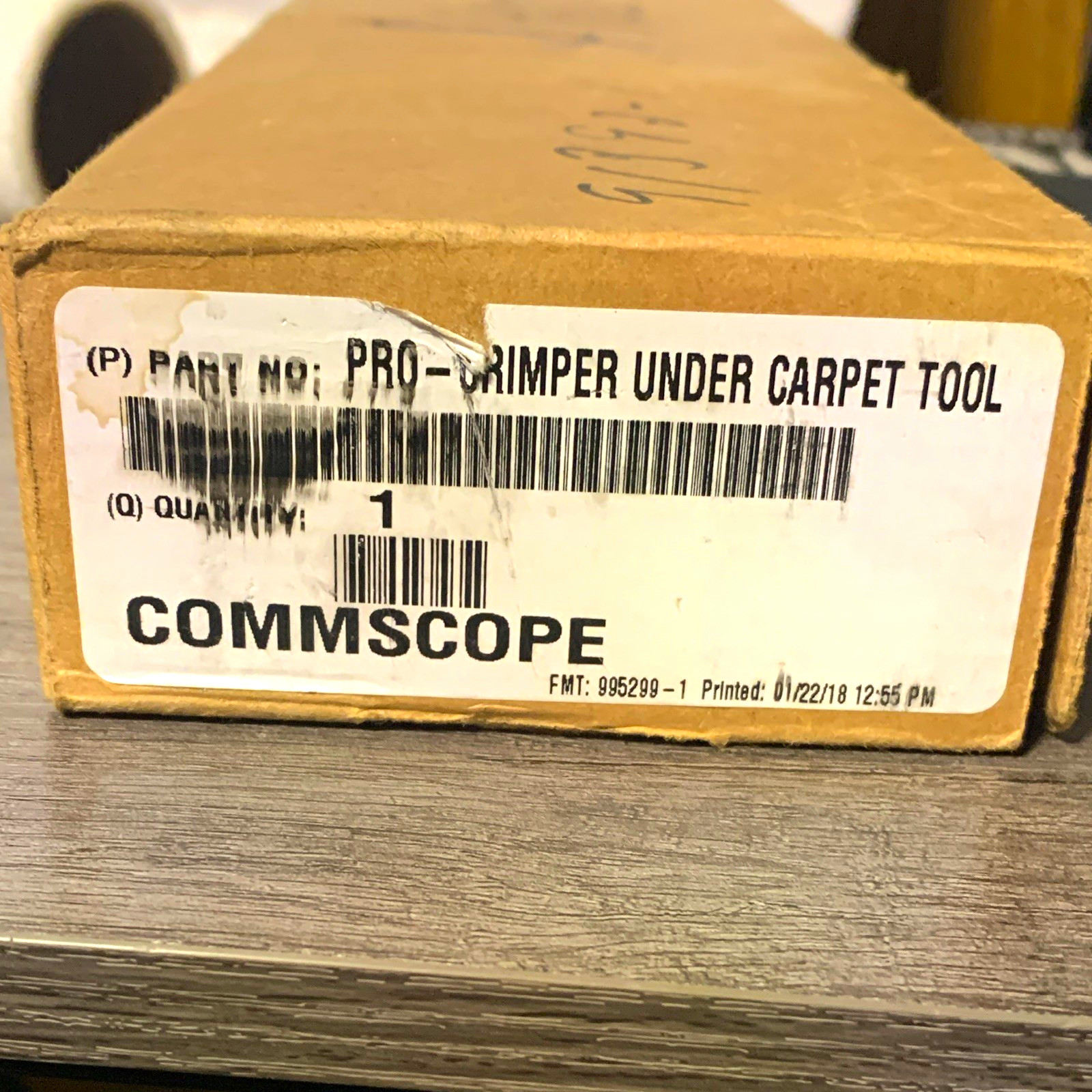 TE Connectivity Pro-Crimper Under Carpet Tool Frame Only 354940-1 Blue