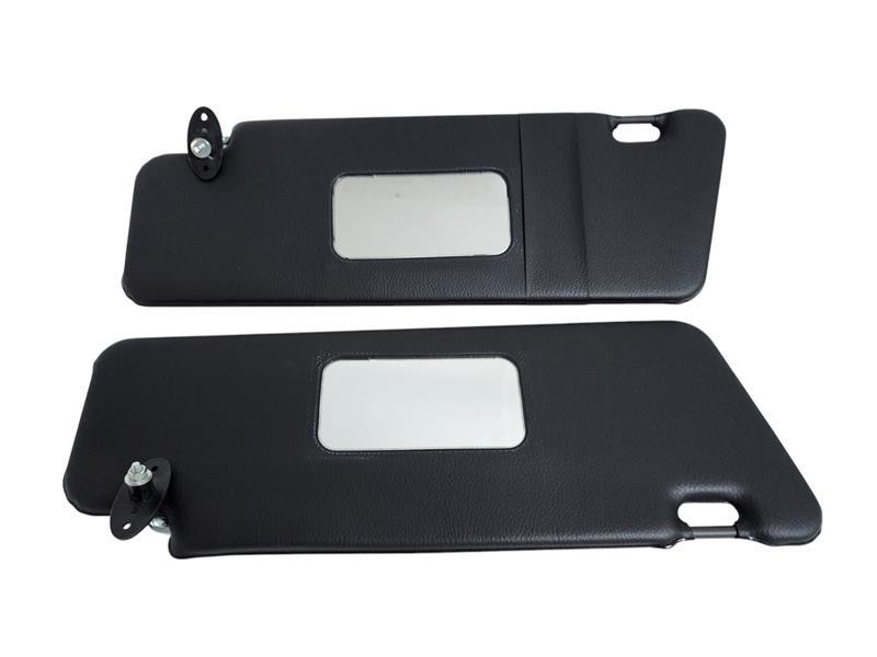 Sunvisors Set Pair For Mercedes W124 / W201 1984-1995 2 pcs Left Right Black