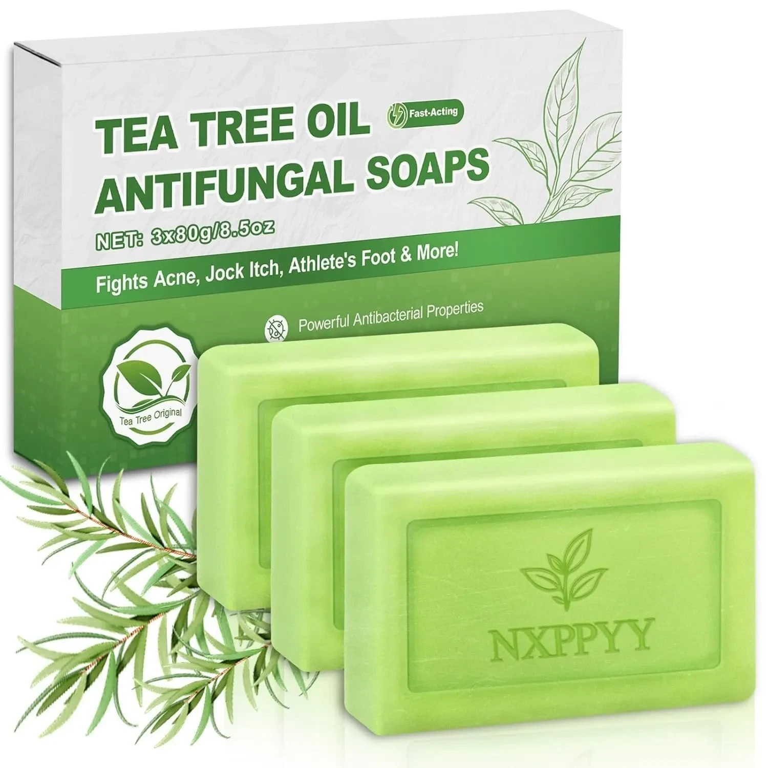3 Pcs Veloma Antifungal Soap,Veloma Soap,Soothing Tea Tree & Eucalyptus, Deep Po 3 Pcs Veloma Antifungal Soap,Veloma Soap,Soothing Tea Tree & Eucalyptus, Deep Po