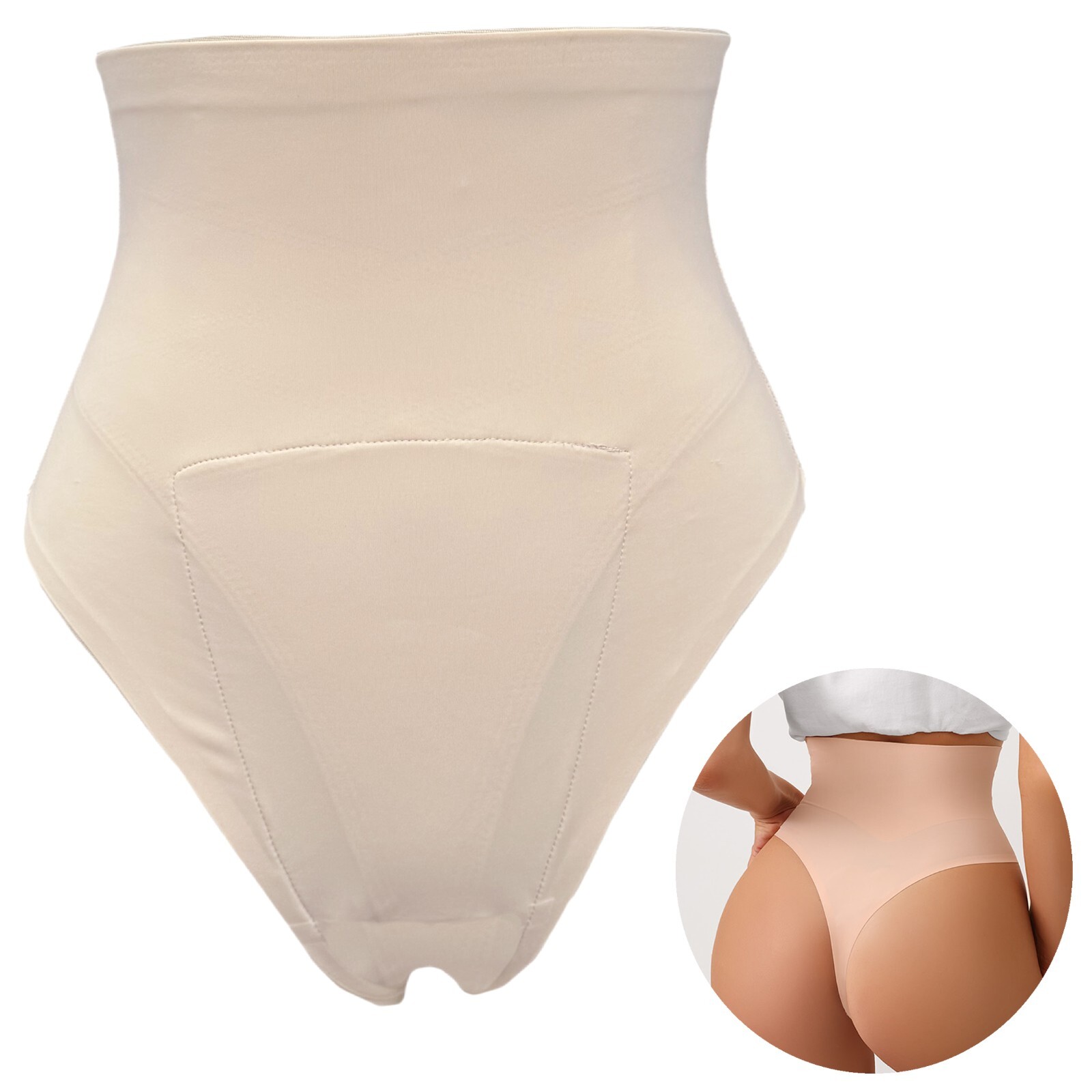 BIMEI Hiding Gaff Panty High Waist Thong Tape for Men Women Underwear