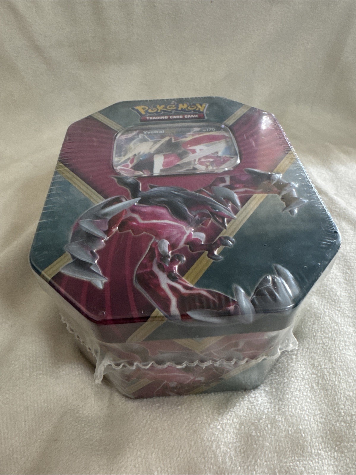 NEW POKEMON Shiny Kalos 2016 Yveltal EX - Factory Sealed Tin - XY Fates Collide NEW POKEMON Shiny Kalos 2016 Yveltal EX - Factory Sealed Tin - XY Fates Collide