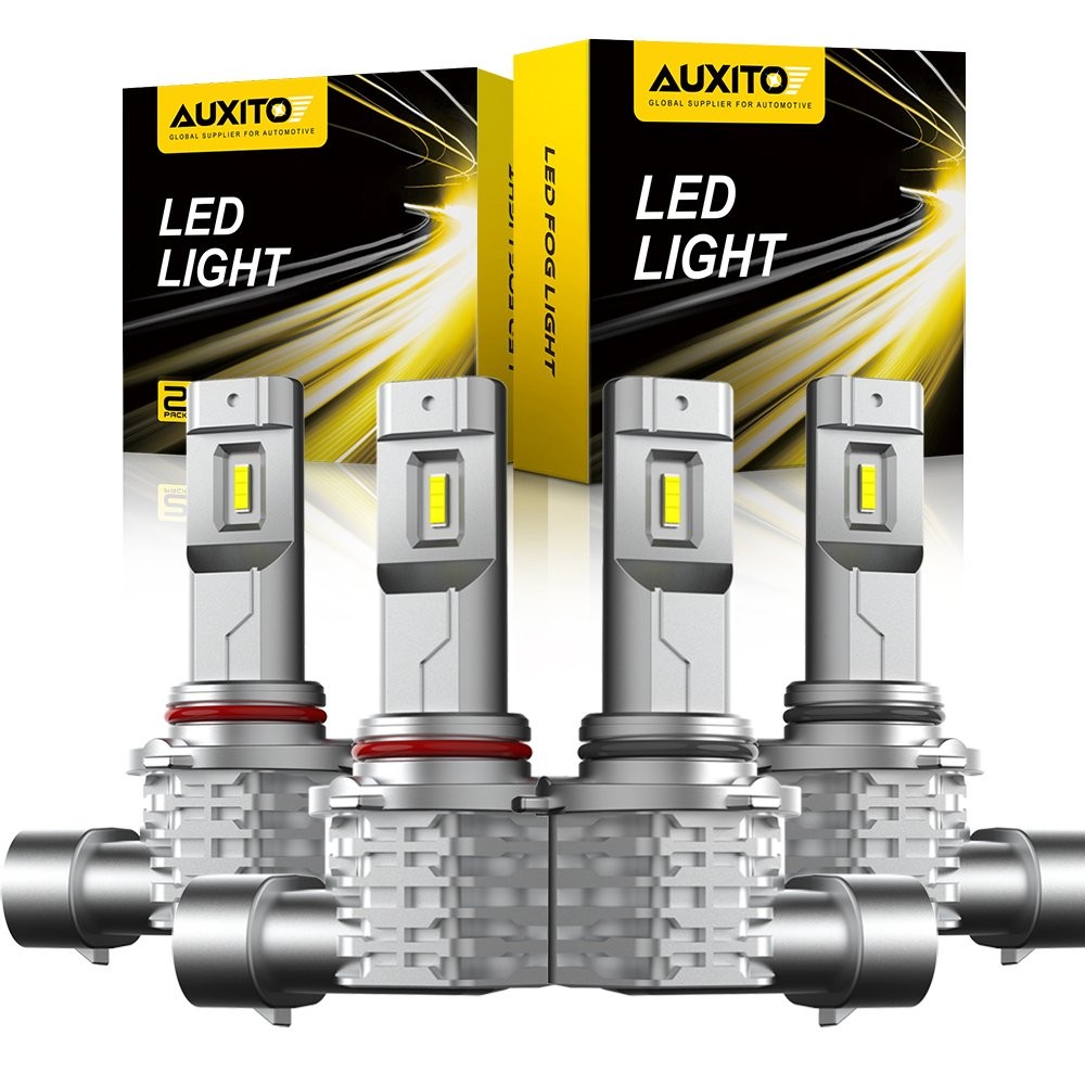 4/8X 9005 9006 LED Headlight Kit Combo Bulbs High Low Beam Super Bright White
