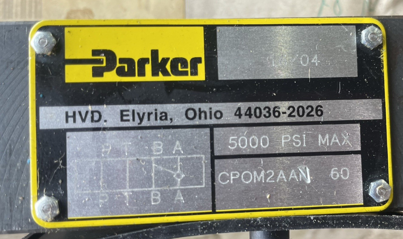 Parker Hydraulic Valve CPOM2AAN 60