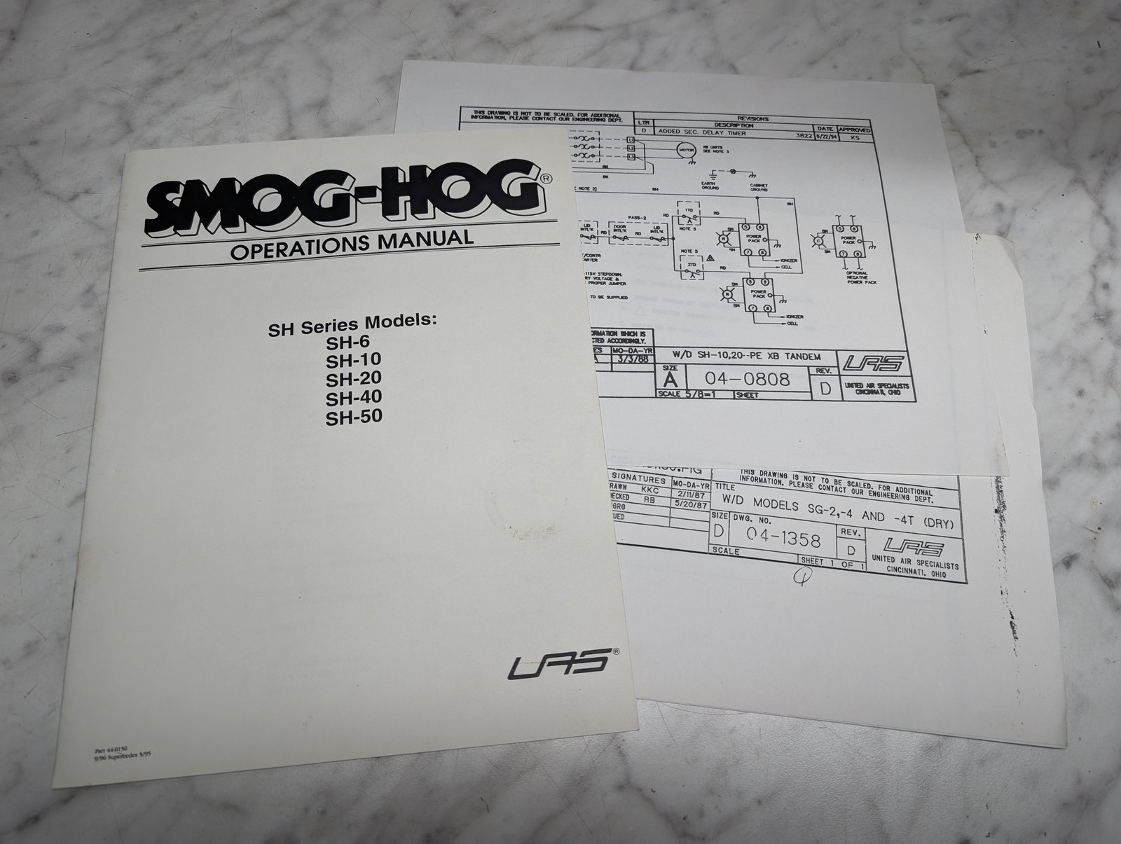SMOG-HOG OWNERS MANUAL SH SERIES SH- 6 10 20 40 50 1999 INSTRUCTIONS SMOG-HOG OWNERS MANUAL SH SERIES SH- 6 10 20 40 50 1999 INSTRUCTIONS