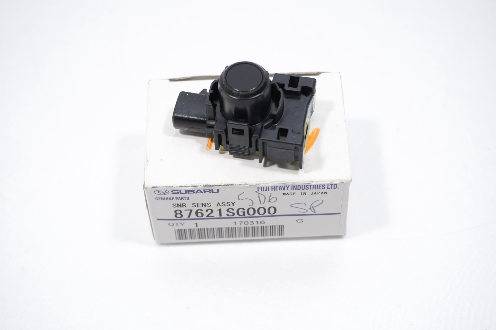 *NEW* 17-18 SUBARU FORESTER 87621SG000 BUMPER PARKING SENSOR (BLACK) *NEW* 17-18 SUBARU FORESTER 87621SG000 BUMPER PARKING SENSOR (BLACK)