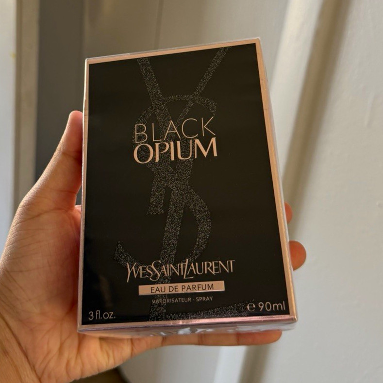 Yves Saint Laurent Black Opium Eau de Parfum Spray, Regular Size 3 fl oz