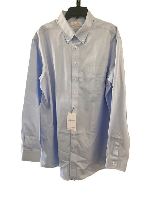 Roundtree Yorke GOLD LABEL mens dress shirt 100% cotton non-iron NWT BRAND NEW