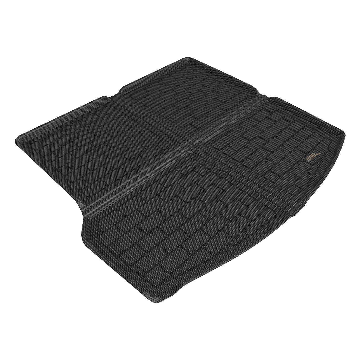 3D Maxpider 21-26 Fits Polestar 2 Custom Fit Rear Carbon Fiber Cargo Liner Black