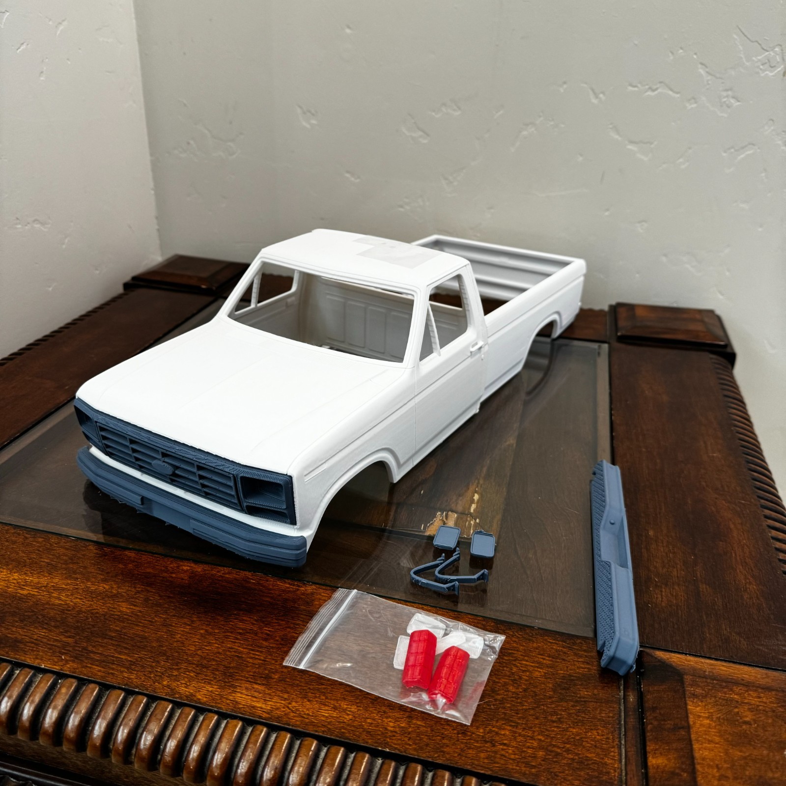 3D Printed RC 1983 F150 Long Bed 1/10 Body