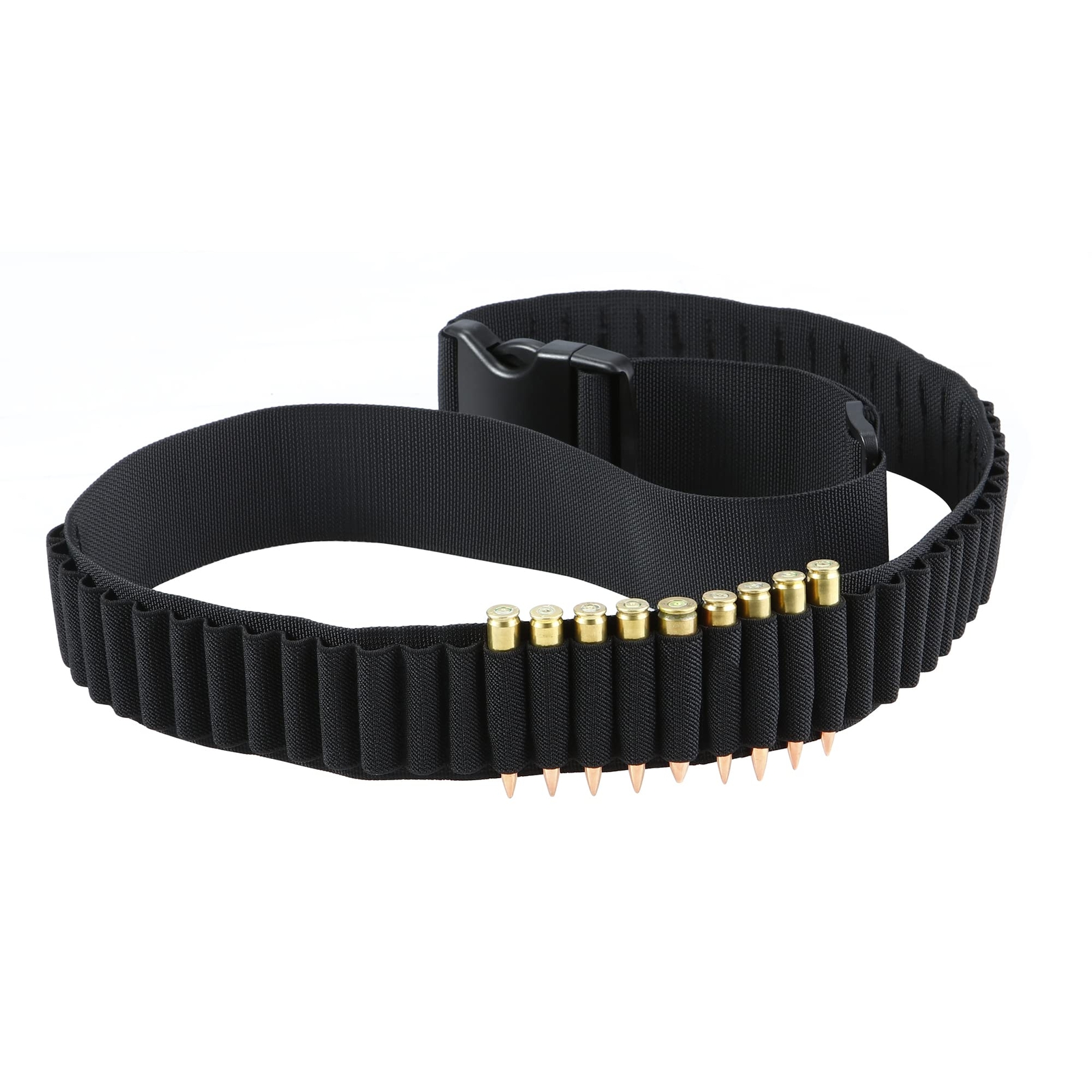 50 Round Rifle Bullet Cartridge Bandolier Ammo Belt for .38 30-30 .357 410 30-06