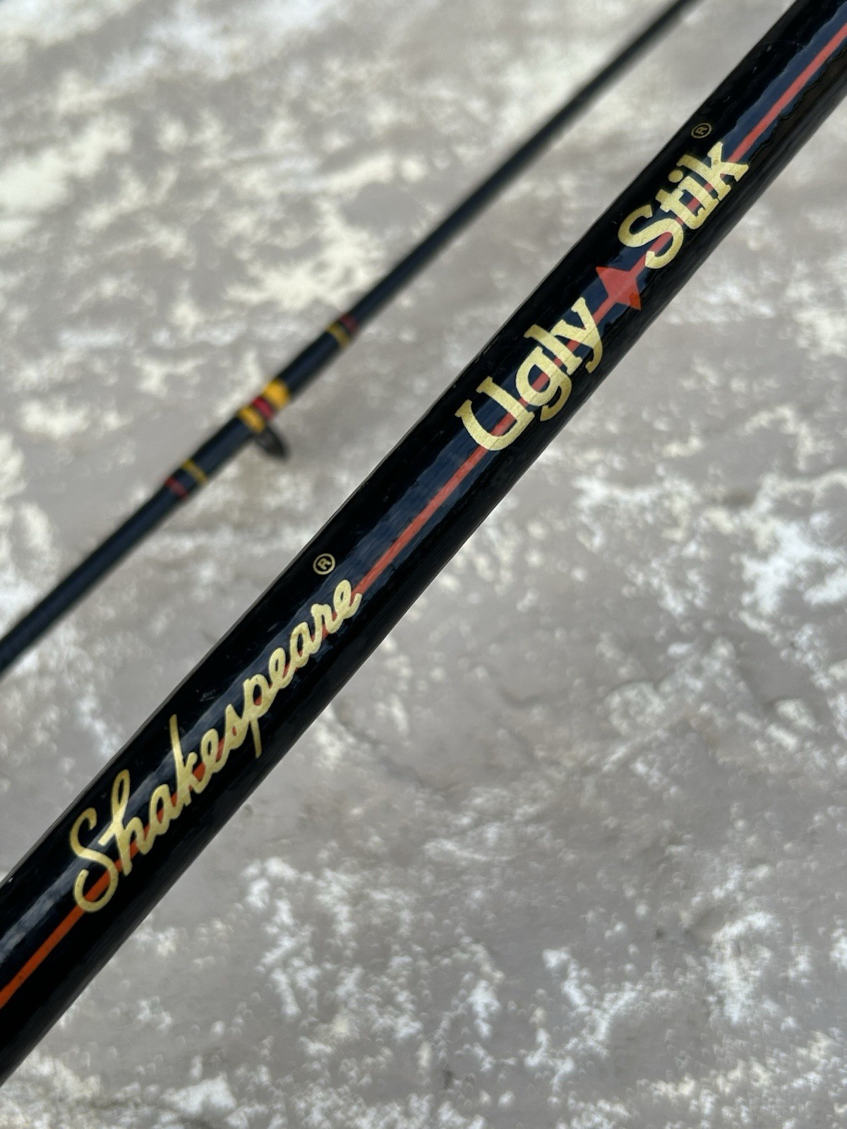 Shakespeare Ugly Stik Model BWS 1100- 7’ /2pc Med Action 10-25# Line Great Cond. Shakespeare Ugly Stik Model BWS 1100- 7’ /2pc Med Action 10-25# Line Great Cond.