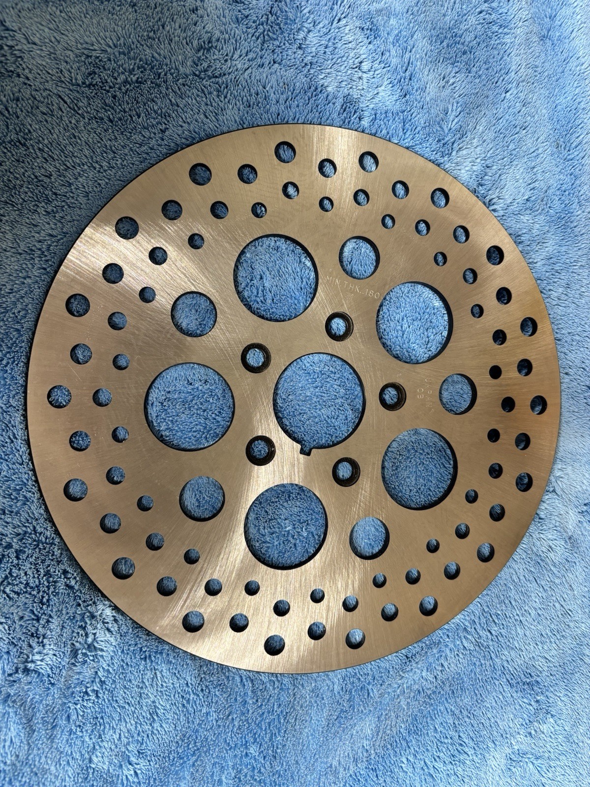 NOS 1999 Indian Chief Front Brake Rotor 50-102 Gilroy Round Hole Japan