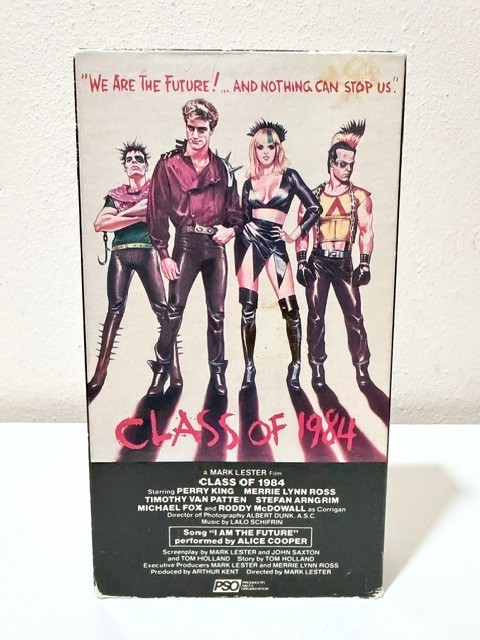 Class of 1984 – VHS Tape – Vintage 1982 – Cult Classic – Tested & Working Great