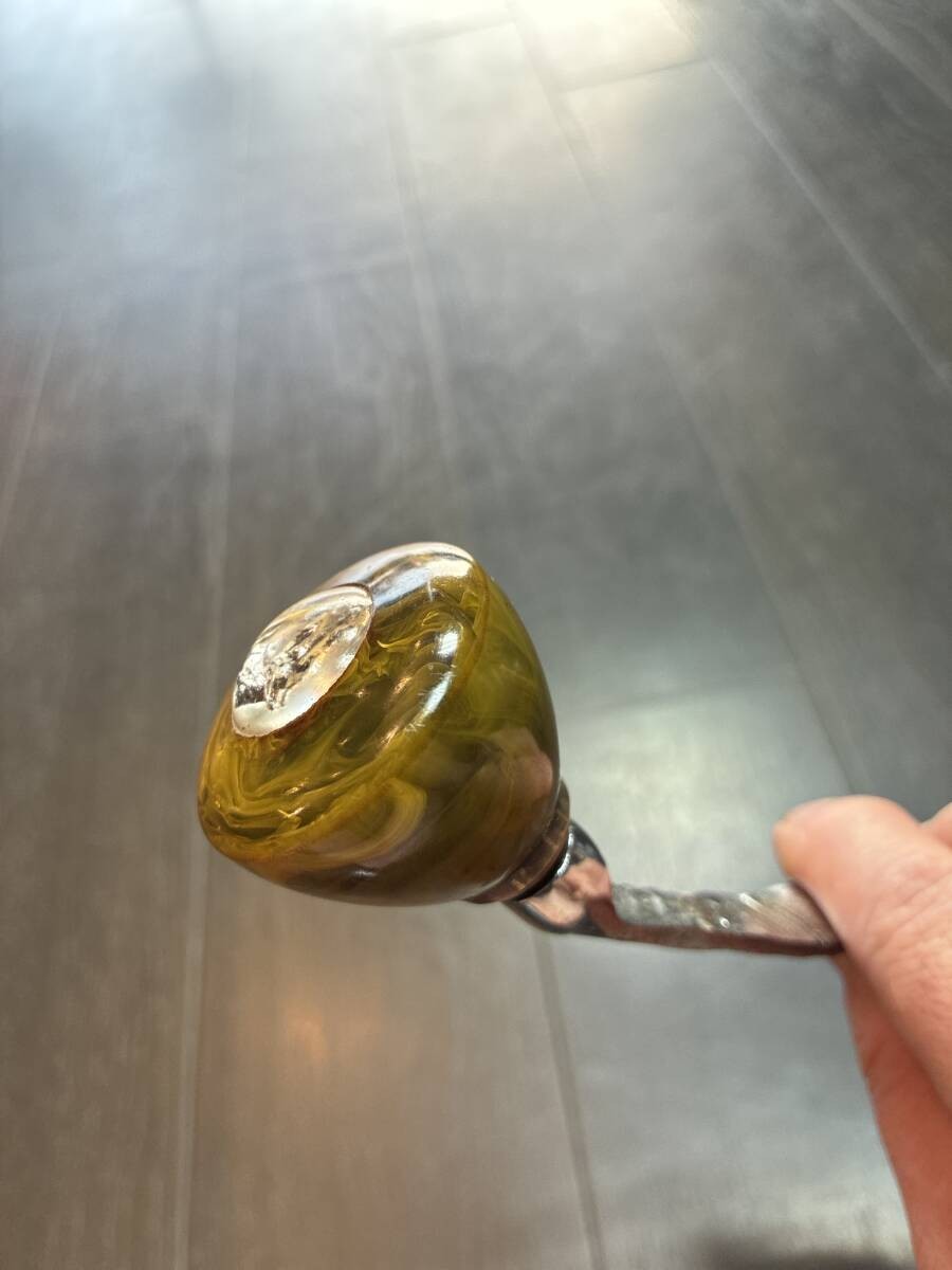 At that time 30s hose marble bakelite shift knob Harley vintage choPPer knuckle