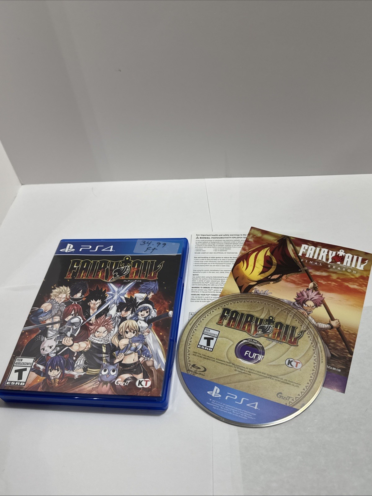 Fairy Tail PS4 - PlayStation 4 PS4 Tested Fairytail