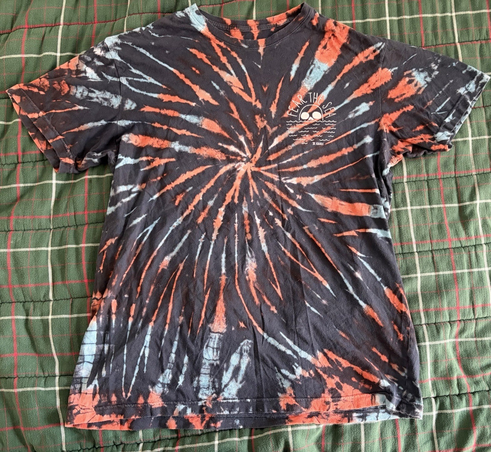 Roark Fear The Sea Tie Dye Shirt XL Roark Fear The Sea Tie Dye Shirt XL