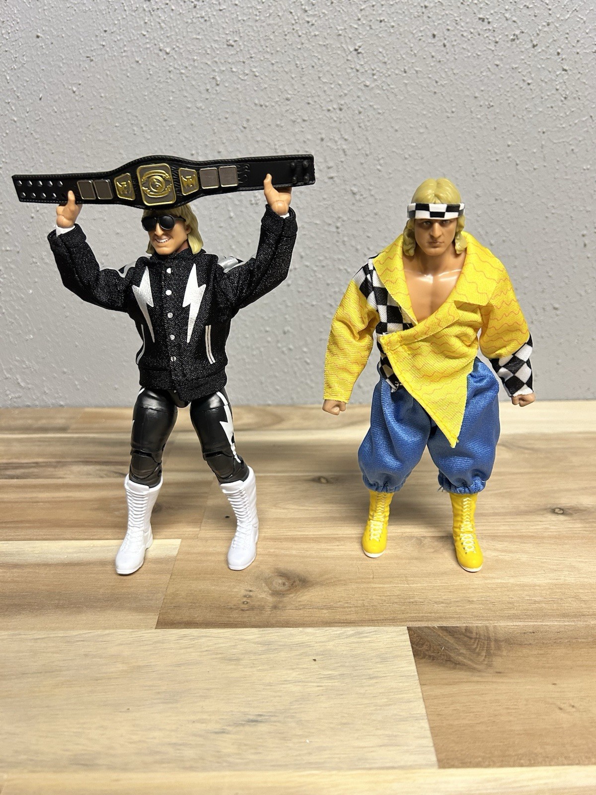 Owen Hart AEW Jazwares Luminares Action Figure with bonus New Foundation Figure