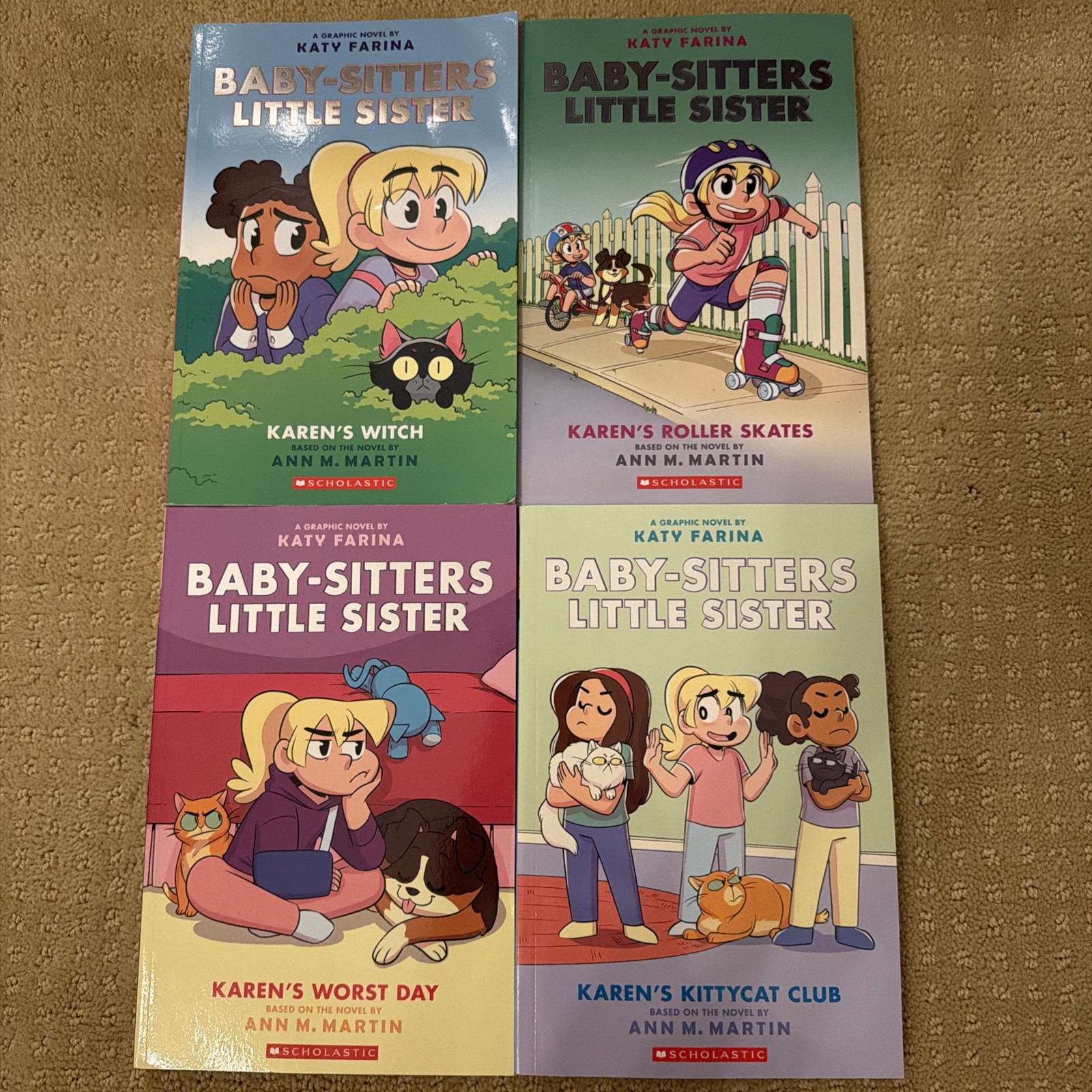 Baby-Sitters Little Sister Graphic Novels #1-4: a Graphix Collection (Adapted...