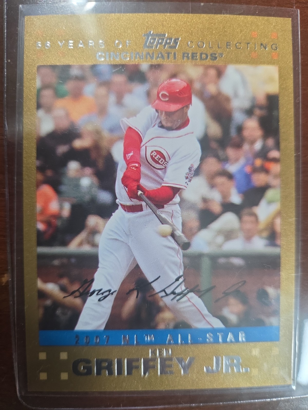 2007 Topps Updates & Highlights - All-Star Ken Griffey Jr #UH230 Gold /2007