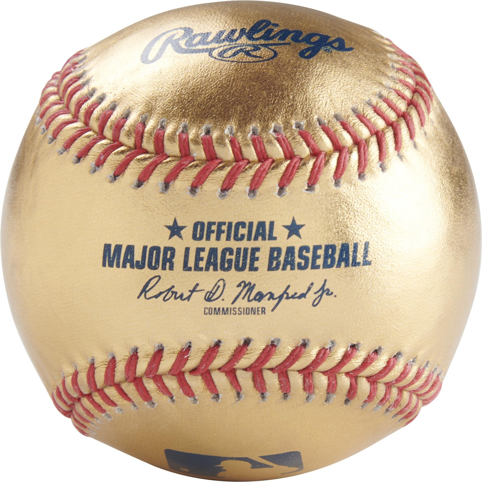 Rawlings Gold Leather Baseball