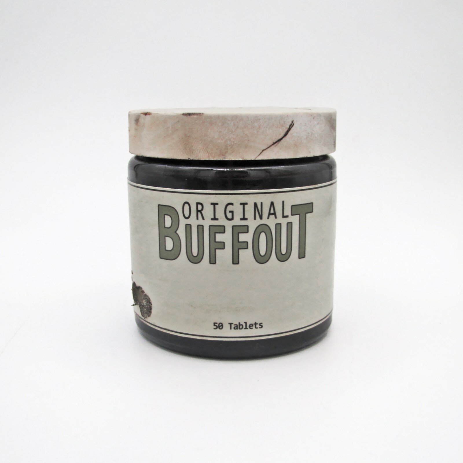 RAD-X & Buffout Chems Glass Jars - Gaming Prop Fan Made - Game Collectible RAD-X & Buffout Chems Glass Jars - Gaming Prop Fan Made - Game Collectible