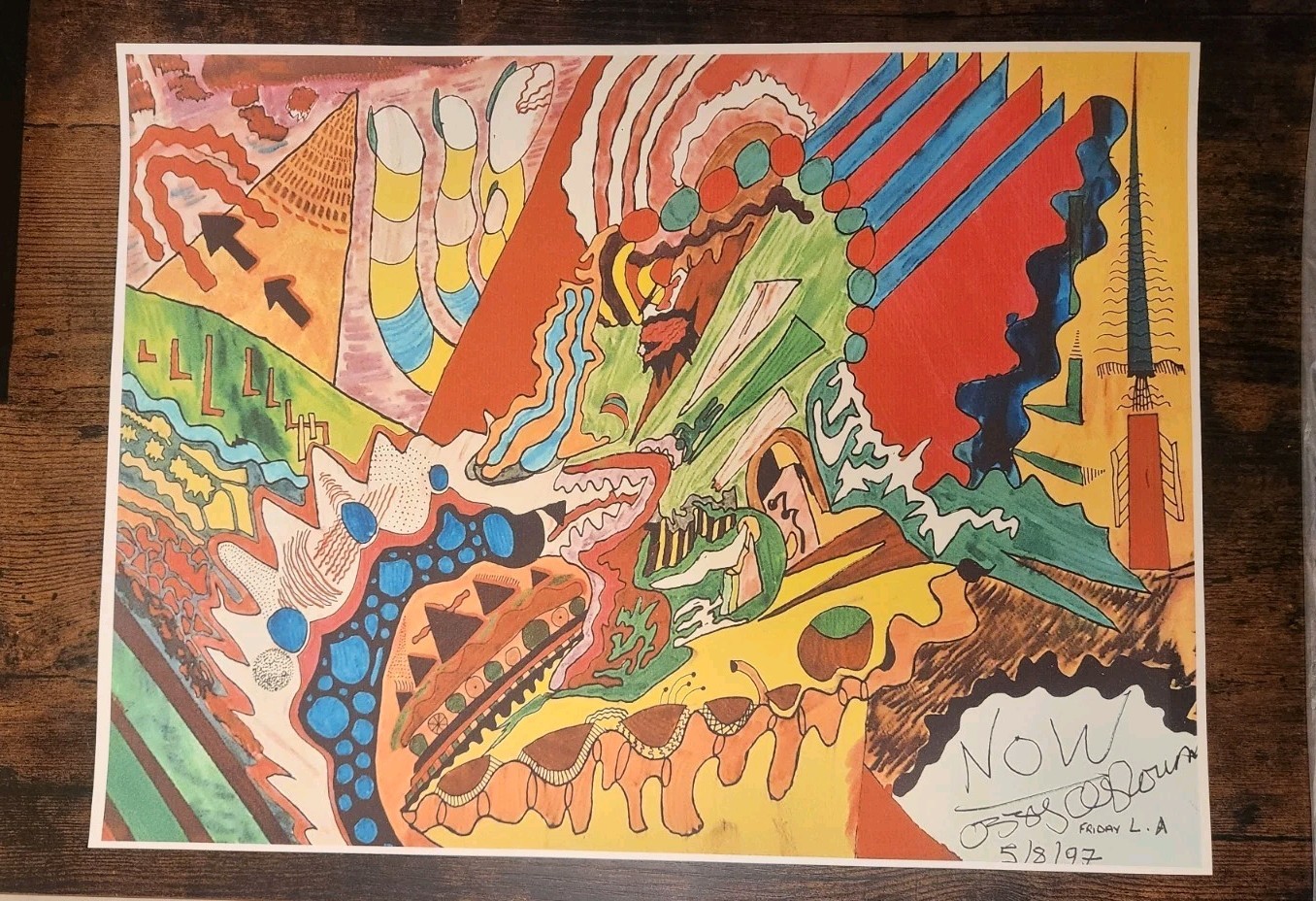 DRAWING BY OZZY OSBOURNE \ DRAWING BY OZZY OSBOURNE \
