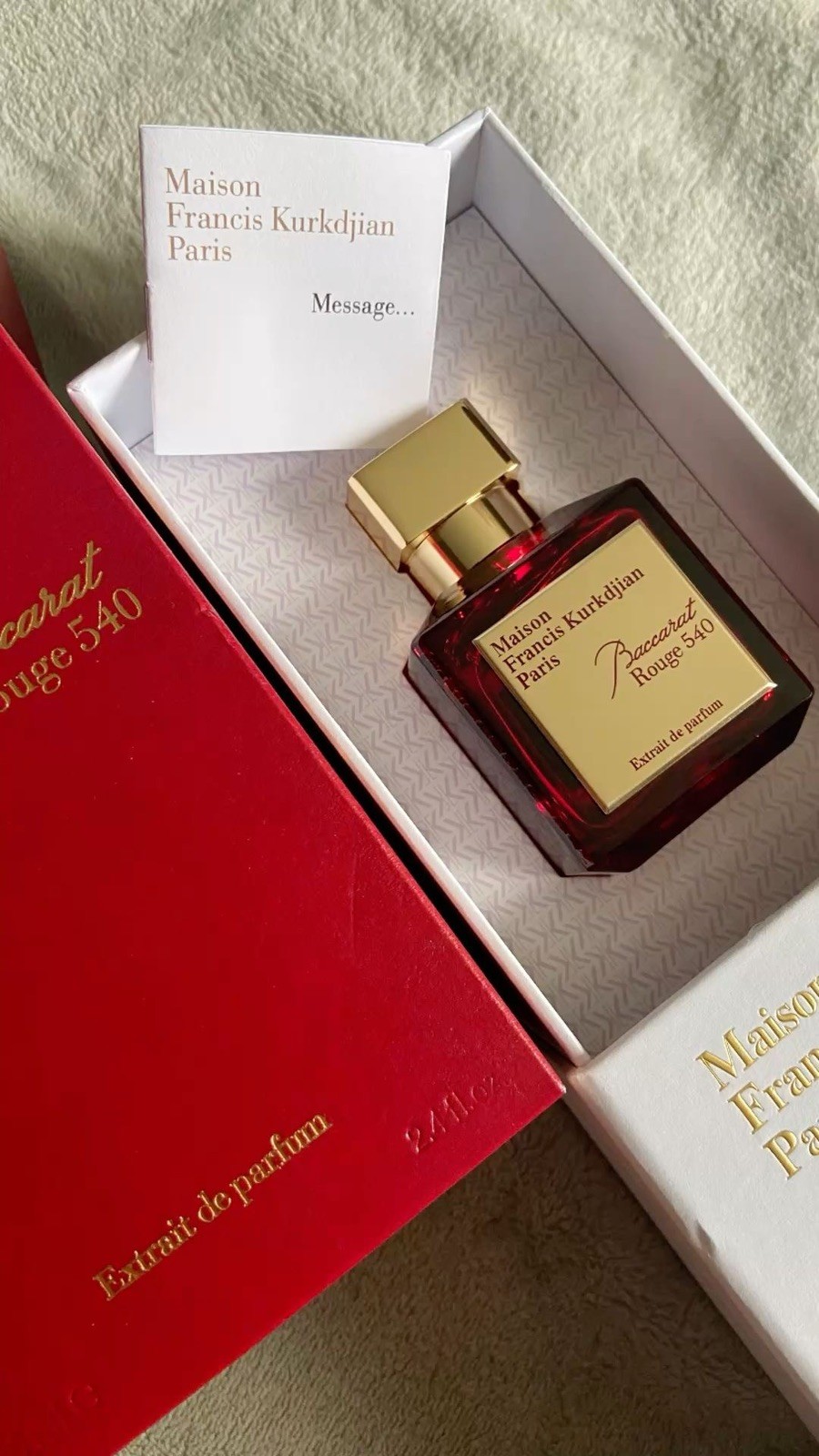 Maison Francis Kurkdjian Baccarat Rouge 540 Extrait de Parfum Tester 2.4 fl oz Maison Francis Kurkdjian Baccarat Rouge 540 Extrait de Parfum Tester 2.4 fl oz