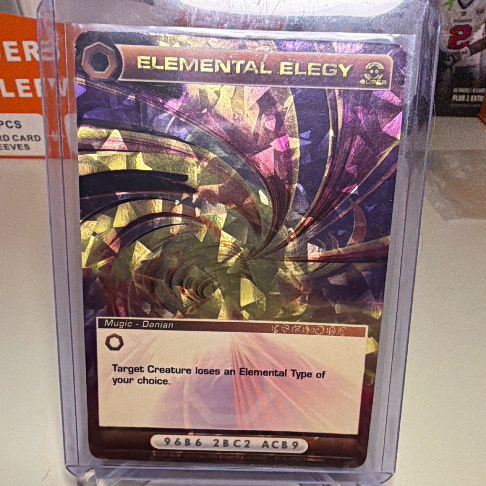 4Kids Chaotic Elemental Elegy Super Rare Foil Dawn of Perim SRS250/100