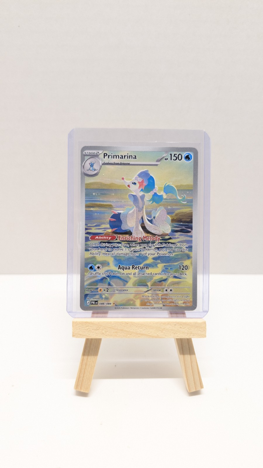 Pokémon TCG, Primarina 088/084 - Pitch Black