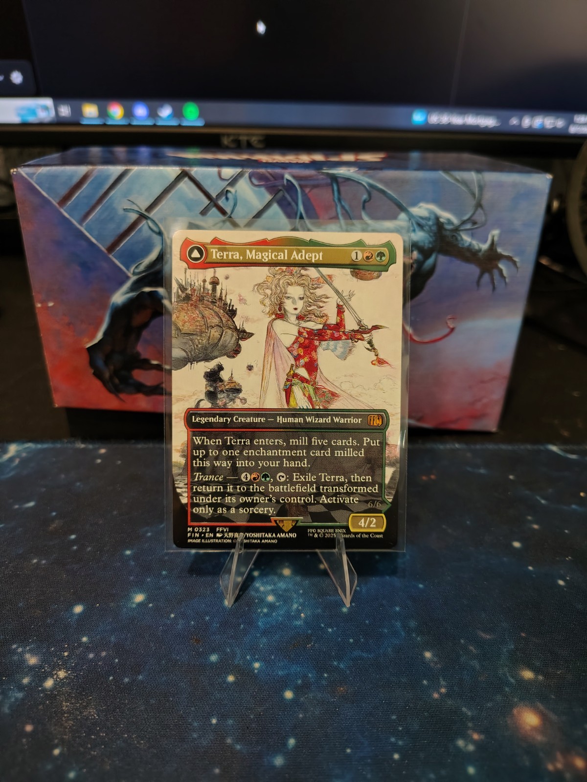 Terra, Magical Adept (Borderless) Final Fantasy Regular