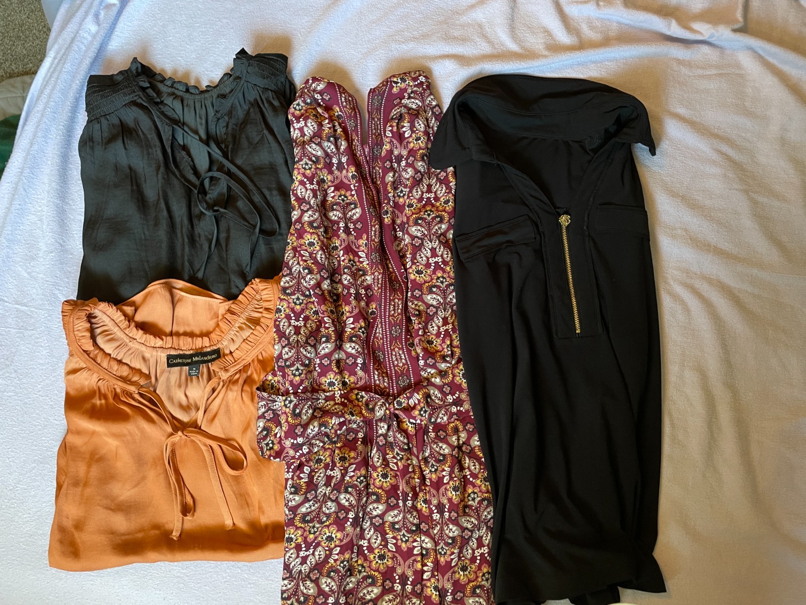 Women’s Blouses, Two shirt sleeved,  Sz Medium