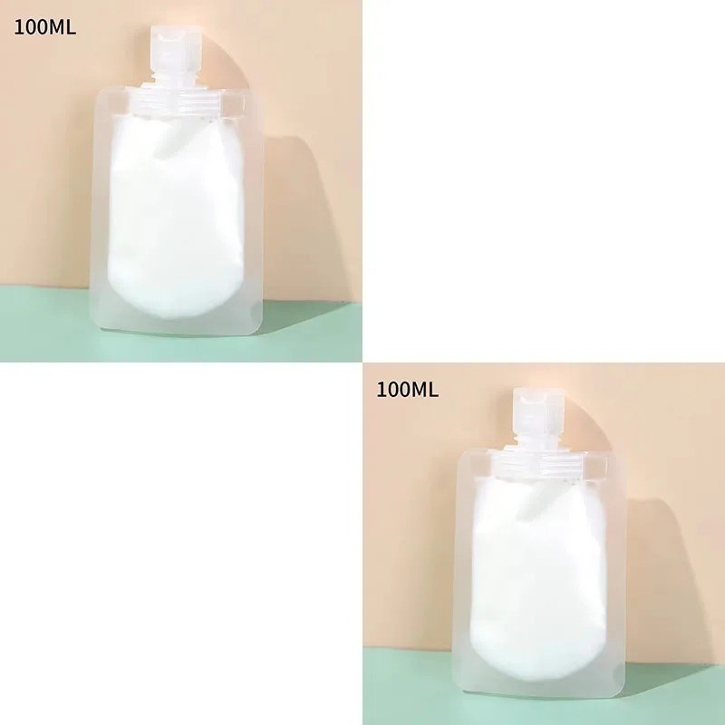 10× Travel Pouches for Toiletries TSA Approved Travel Refillable Portable