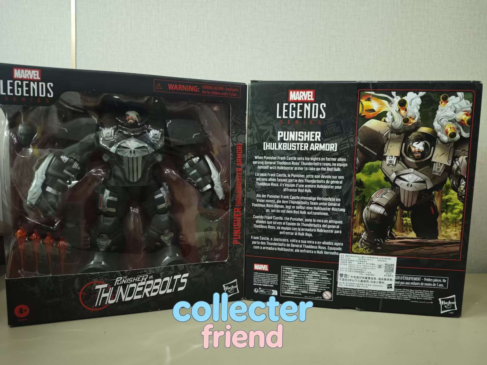 Hasbro Marvel Legends Punisher vs Thunderbolts Hulkbuster Armor Action Figure